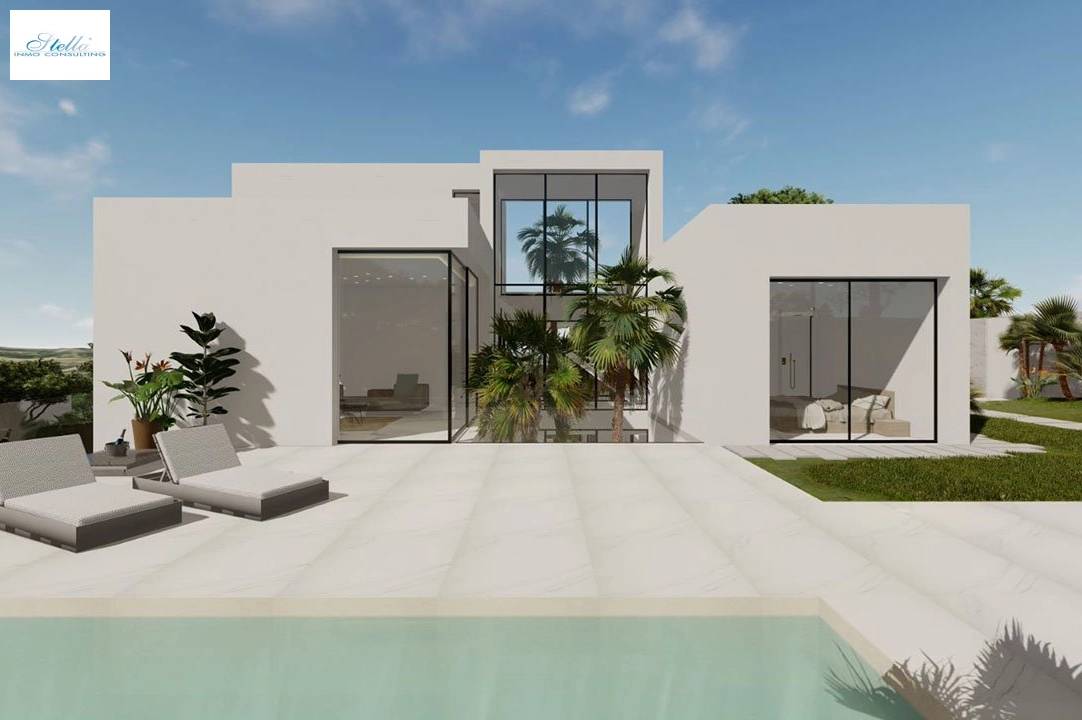 villa en Orihuela Costa en vente, construit 349 m², estado nuevo, aire acondicionado, terrain 1075 m², 3 chambre, 3 salle de bains, piscina, ref.: HA-OCN-145-E01-2