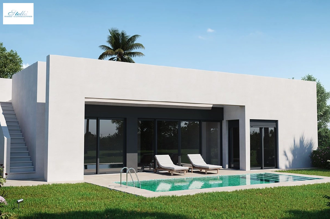 villa en Alhama de Murcia en vente, construit 286 m², estado nuevo, terrain 452 m², 4 chambre, 3 salle de bains, ref.: HA-AHN-101-E03-1
