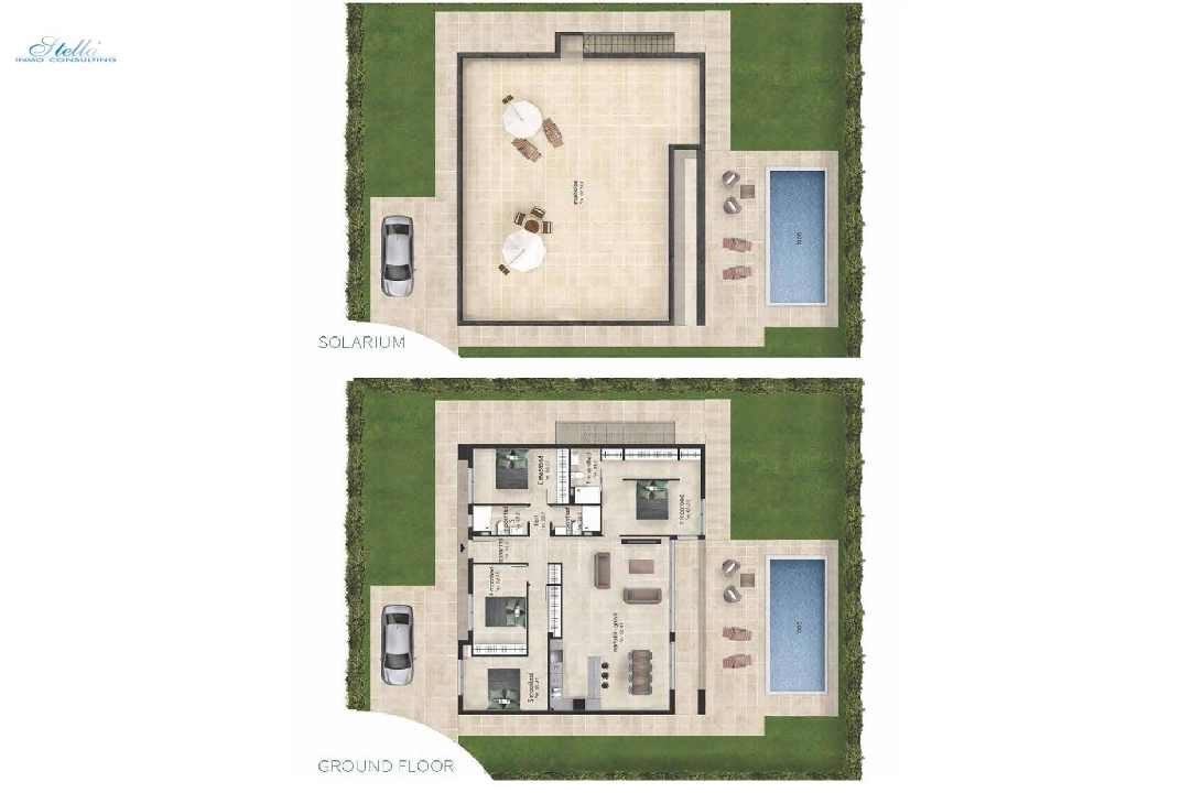 villa en Alhama de Murcia en vente, construit 286 m², estado nuevo, terrain 452 m², 4 chambre, 3 salle de bains, ref.: HA-AHN-101-E03-10