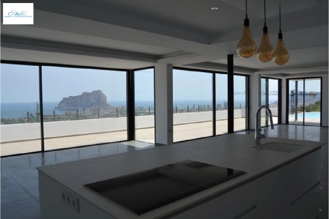 villa en Calpe en vente, construit 450 m², aire acondicionado, terrain 956 m², 5 chambre, 5 salle de bains, piscina, ref.: BS-3974680-3