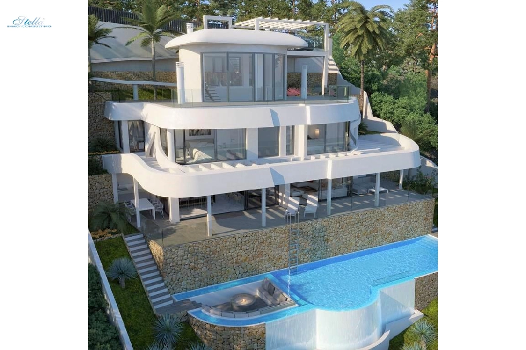 villa en Altea Hills en vente, construit 224 m², terrain 815 m², 4 chambre, 6 salle de bains, piscina, ref.: COB-3124-6