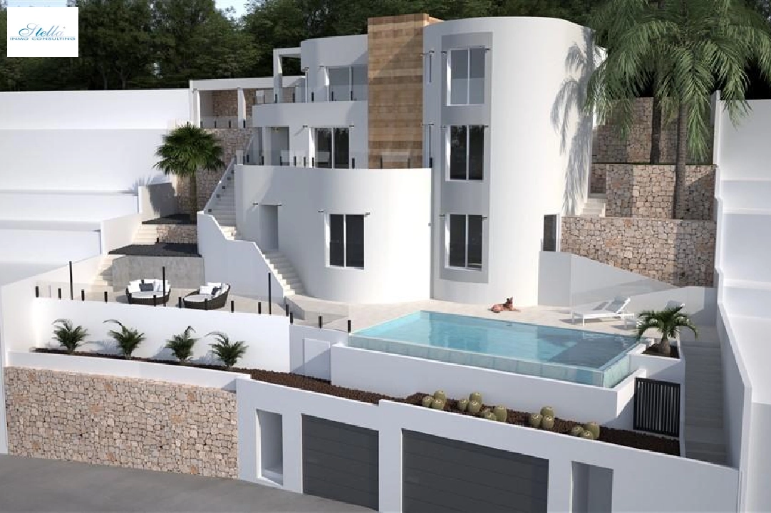 villa en Benissa en vente, terrain 628 m², 4 chambre, 5 salle de bains, piscina, ref.: COB-3103-2