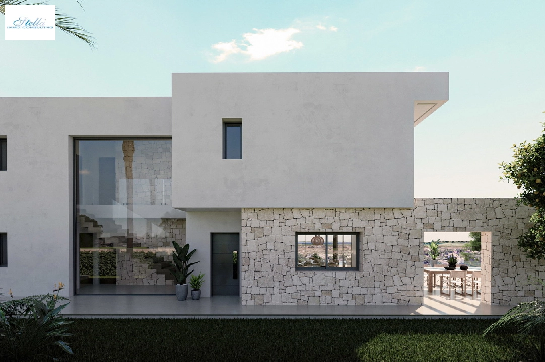villa en Rafol de Almunia en vente, construit 186 m², ano de construccion 2023, terrain 900 m², 3 chambre, 2 salle de bains, ref.: AS-0722-3