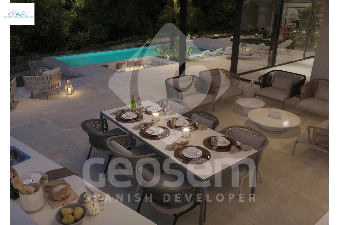 villa en Benitachell(Cumbre del Sol) en vente, construit 387 m², aire acondicionado, terrain 877 m², 4 chambre, 4 salle de bains, ref.: BP-4043BELL-16