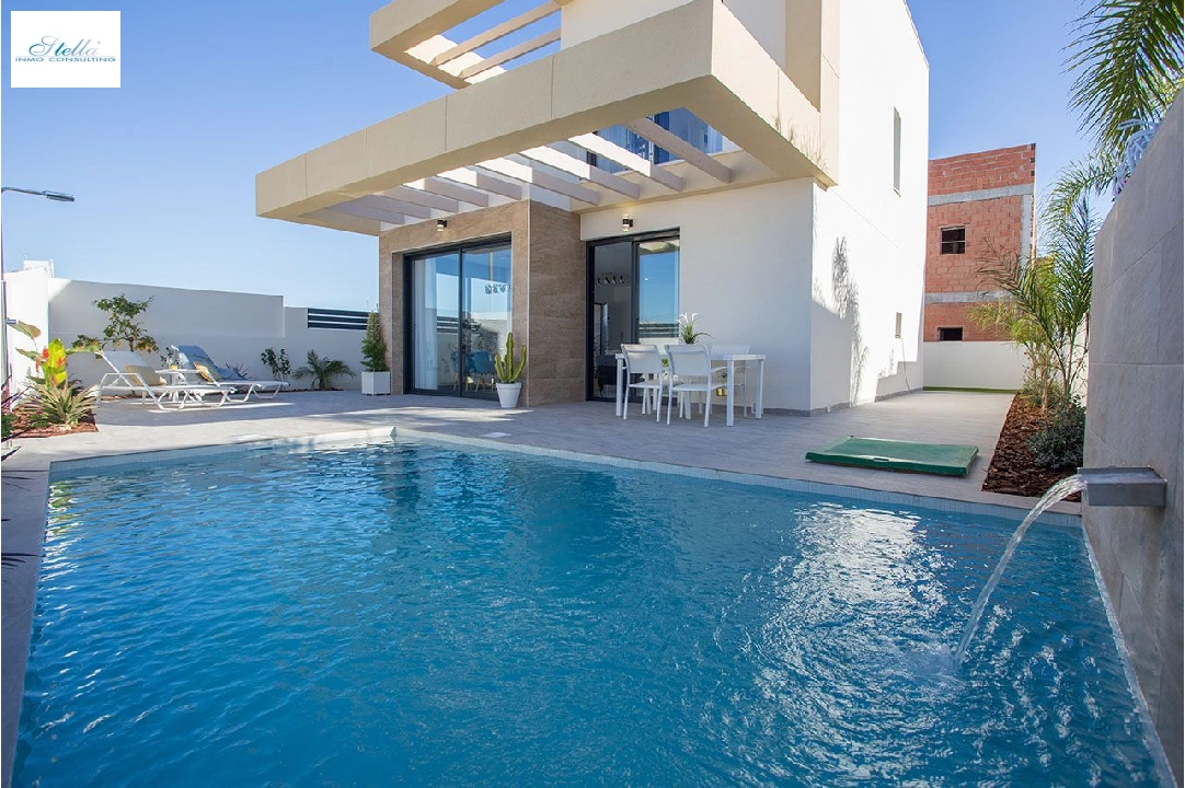 villa en Los Montesinos en vente, construit 130 m², estado nuevo, terrain 170 m², 3 chambre, 2 salle de bains, ref.: HA-MSN-130-E02-16
