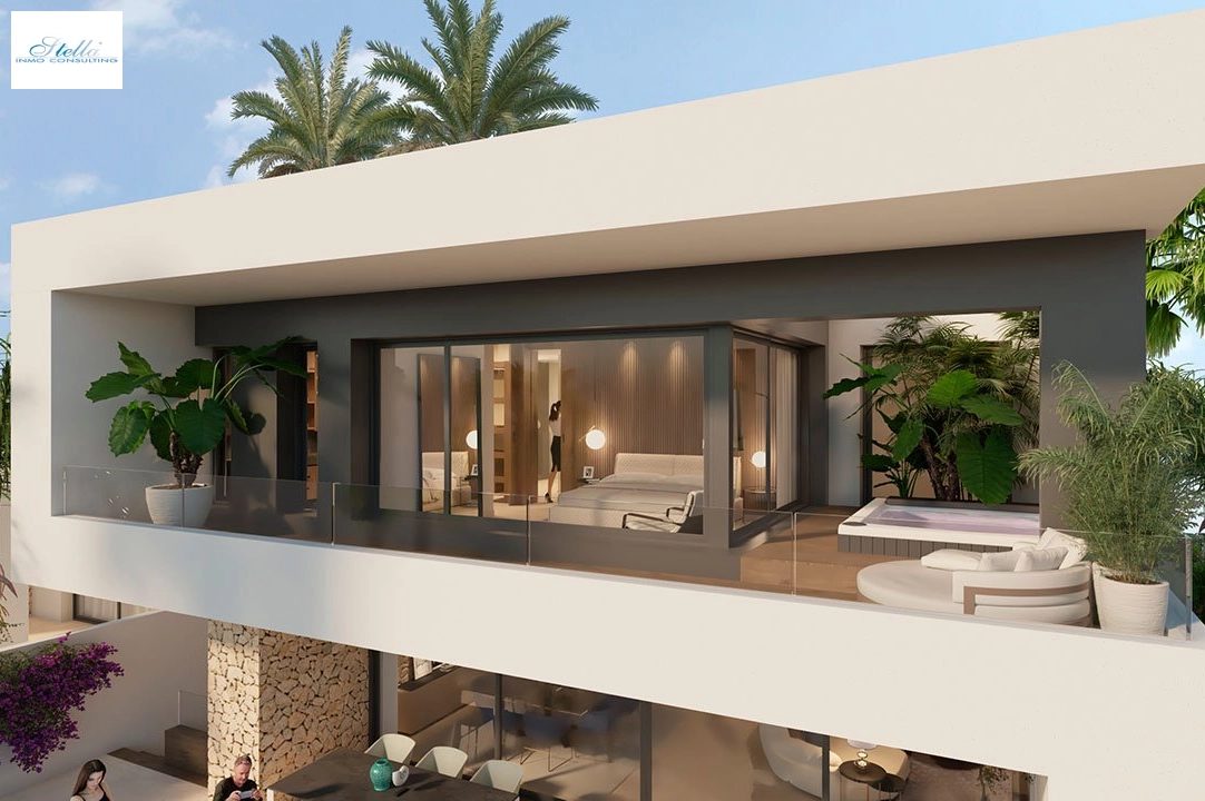 villa en Algorfa en vente, construit 399 m², estado nuevo, + fussboden, aire acondicionado, terrain 469 m², 3 chambre, 3 salle de bains, piscina, ref.: HA-ARN-111-E02-4