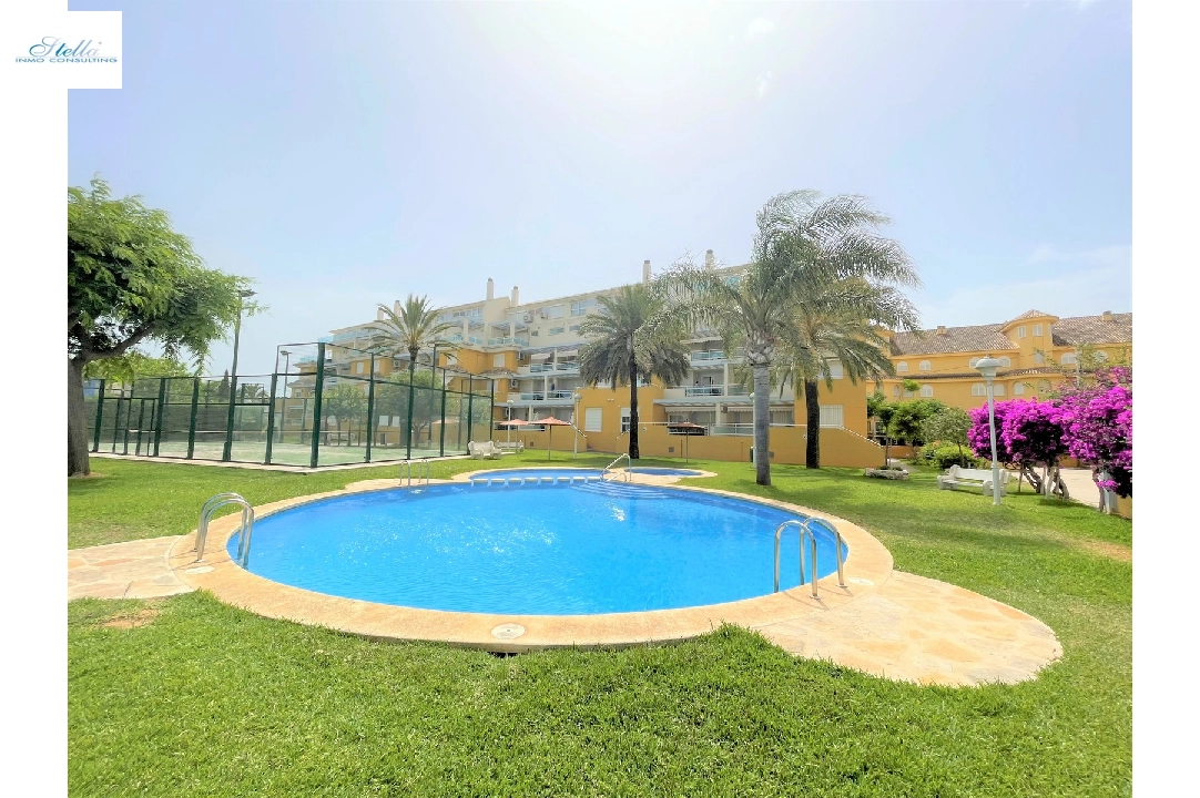 appartement en Denia(Las Marinas ) en location de vacances, construit 70 m², ano de construccion 2007, estado bien cuidado, 2 chambre, 2 salle de bains, piscina, ref.: T-0522-1