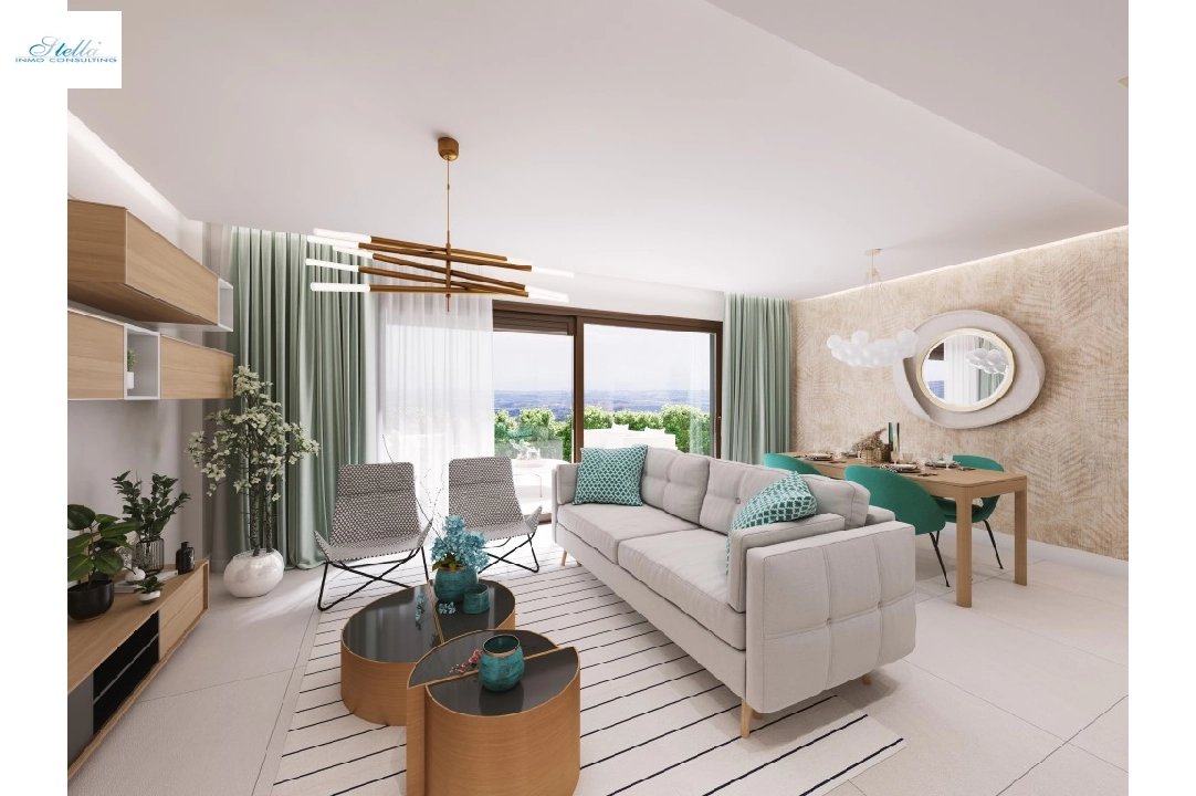 appartement en Malaga en vente, construit 97 m², terrain 129 m², 2 chambre, 2 salle de bains, piscina, ref.: TW-ALMAZARA-HILLS-12