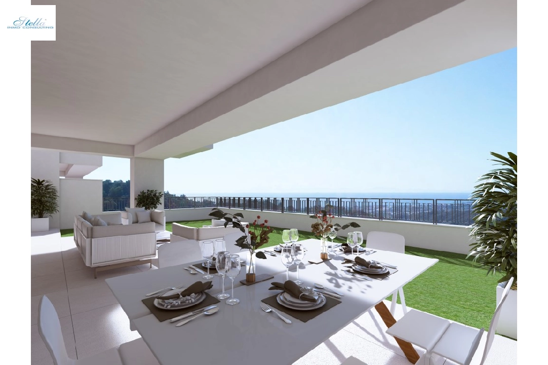 appartement en Malaga en vente, construit 97 m², terrain 129 m², 2 chambre, 2 salle de bains, piscina, ref.: TW-ALMAZARA-HILLS-8