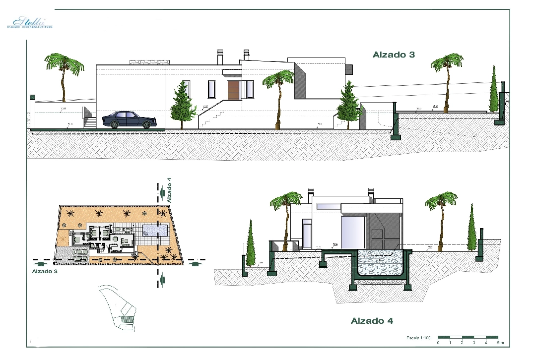 villa en Benissa en vente, construit 147 m², ano de construccion 2022, aire acondicionado, terrain 800 m², 3 chambre, 2 salle de bains, piscina, ref.: BI-BE.H-864-6