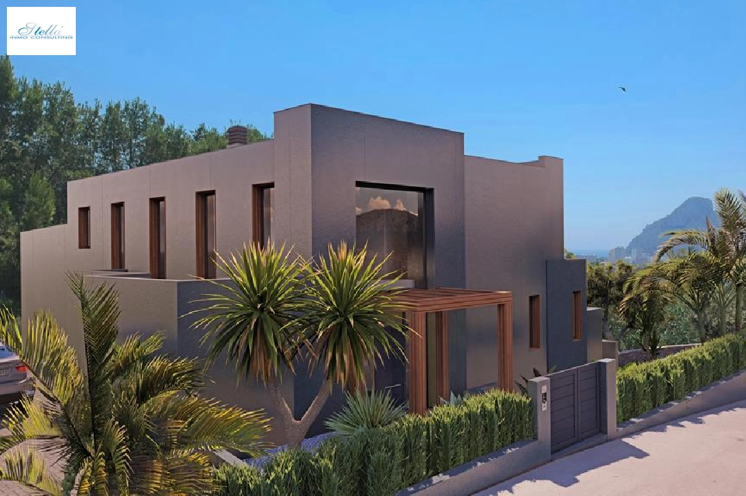 villa en Calpe en vente, construit 345 m², ano de construccion 2022, aire acondicionado, terrain 1600 m², 4 chambre, 4 salle de bains, piscina, ref.: BI-CA.H-424-2