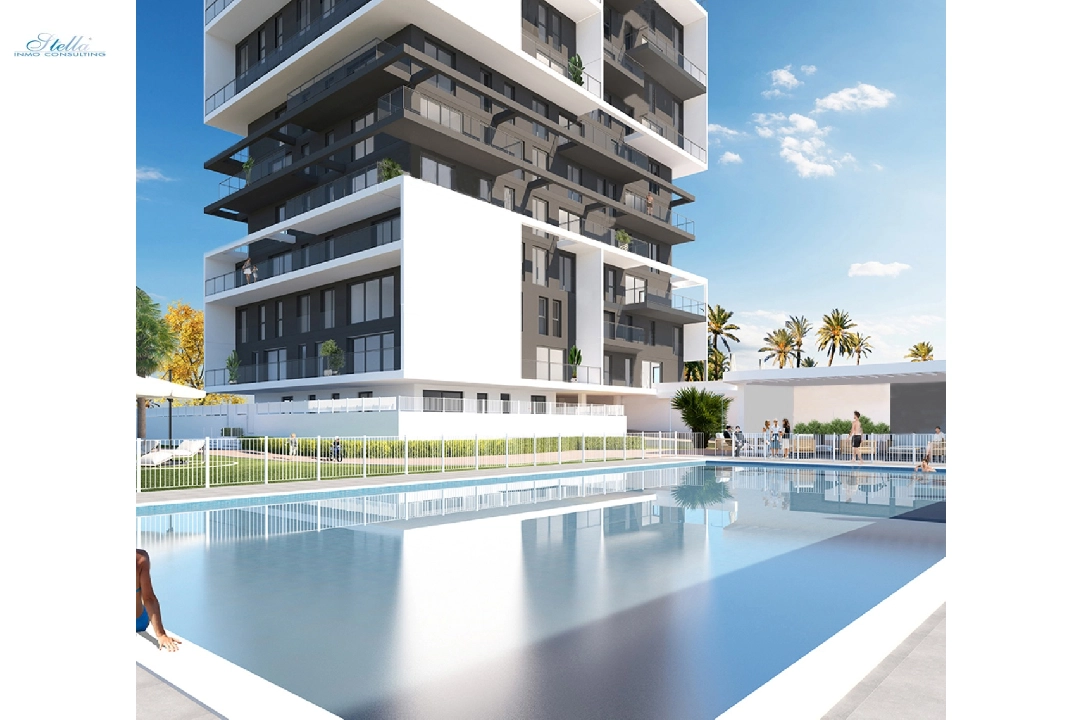 appartement en Calpe en vente, construit 140 m², ano de construccion 2019, + calefaccion suelo, aire acondicionado, 1 chambre, 1 salle de bains, piscina, ref.: NL-NLD1311-10