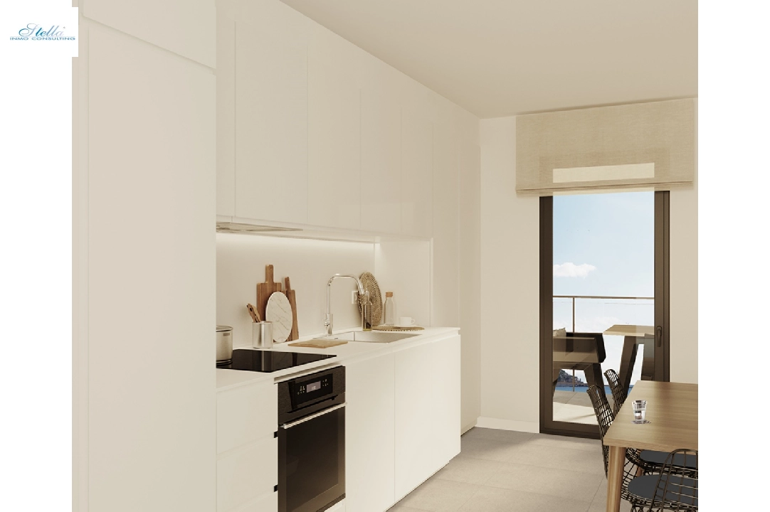 appartement en Calpe en vente, construit 140 m², ano de construccion 2019, + calefaccion suelo, aire acondicionado, 1 chambre, 1 salle de bains, piscina, ref.: NL-NLD1311-3