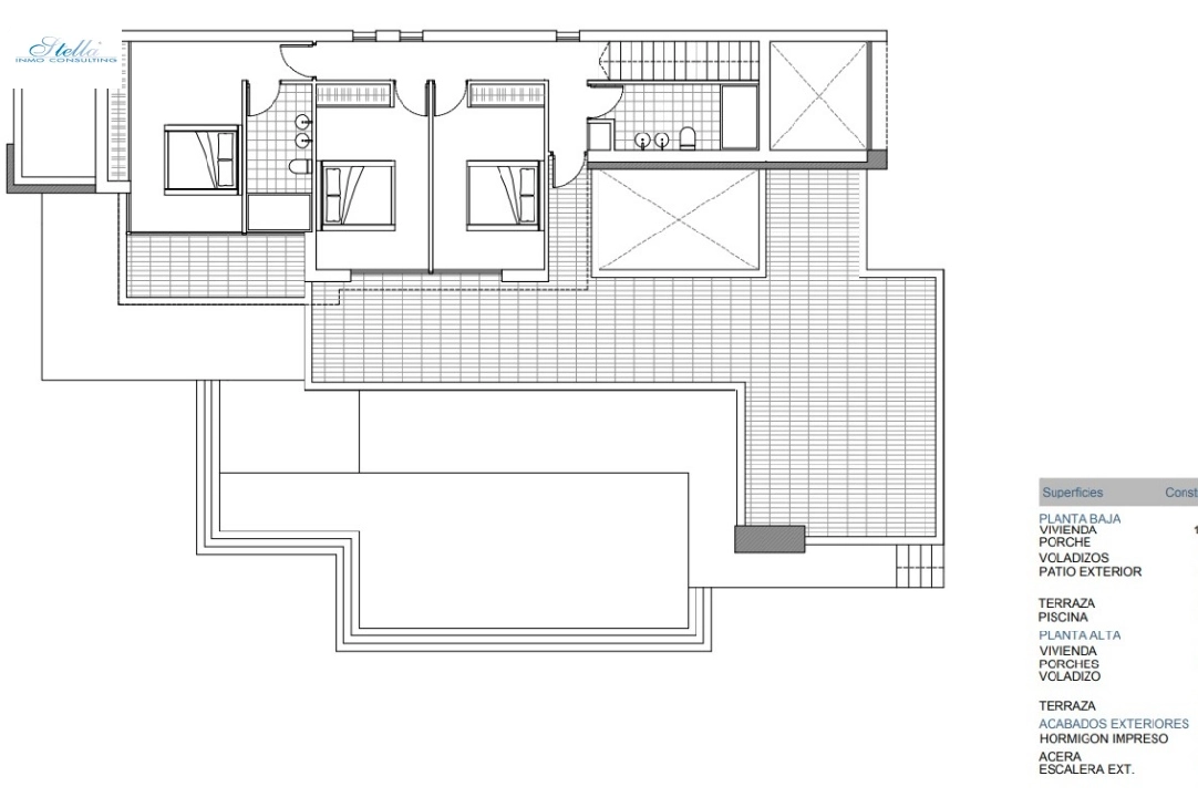 villa en Moraira en vente, construit 801 m², + calefaccion central, aire acondicionado, terrain 307 m², 4 chambre, 3 salle de bains, piscina, ref.: NL-NLD1349-3