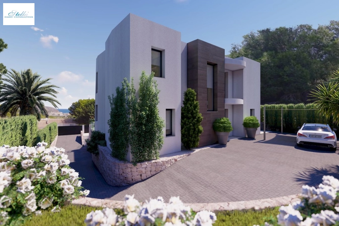villa en Moraira en vente, ano de construccion 2022, + calefaccion suelo, aire acondicionado, terrain 802 m², 4 chambre, 4 salle de bains, piscina, ref.: NL-NLD1360-6
