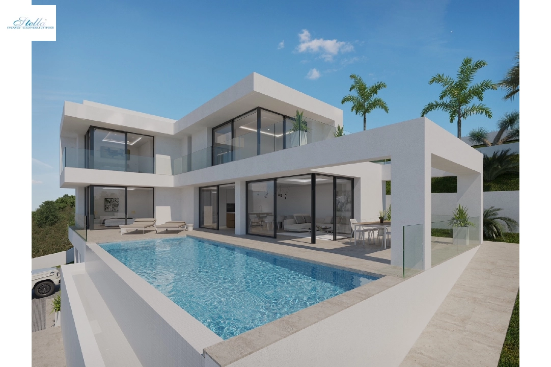 villa en Calpe en vente, construit 241 m², terrain 1010 m², 3 chambre, 3 salle de bains, ref.: RA-1322-1