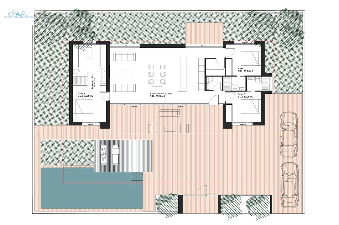 villa en Ciudad Quesada en vente, construit 150 m², estado nuevo, terrain 530 m², 3 chambre, 3 salle de bains, piscina, ref.: HA-CQN-101-E01-5