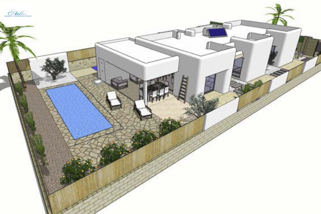 villa en Alfaz del Pi(Arabi) en vente, construit 240 m², aire acondicionado, terrain 510 m², 3 chambre, 2 salle de bains, ref.: BP-3544ALF-1