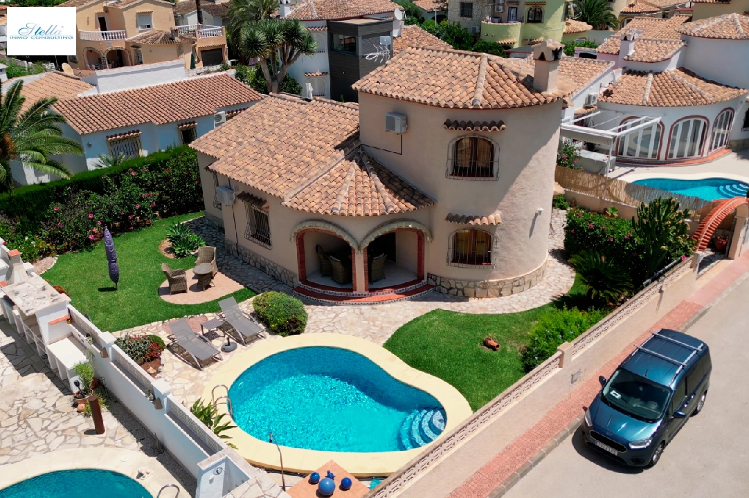 villa en Els Poblets en location de vacances, construit 107 m², ano de construccion 1998, estado bien cuidado, + KLIMA, aire acondicionado, terrain 400 m², 3 chambre, 2 salle de bains, piscina, ref.: T-0223-17