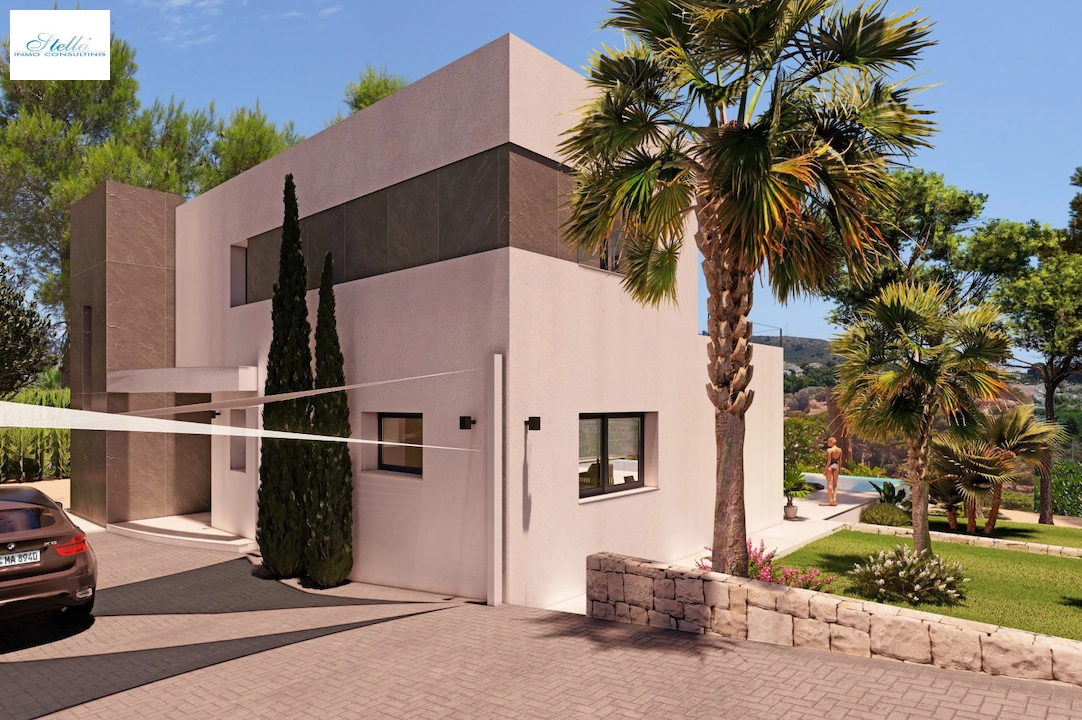 villa en Moraira en vente, construit 311 m², aire acondicionado, terrain 1003 m², 4 chambre, 4 salle de bains, piscina, ref.: CA-H-1535-AMB-4
