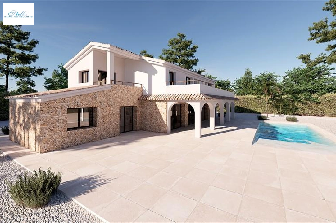 villa en Benissa en vente, construit 425 m², terrain 10000 m², 4 chambre, 4 salle de bains, piscina, ref.: COB-3292-16