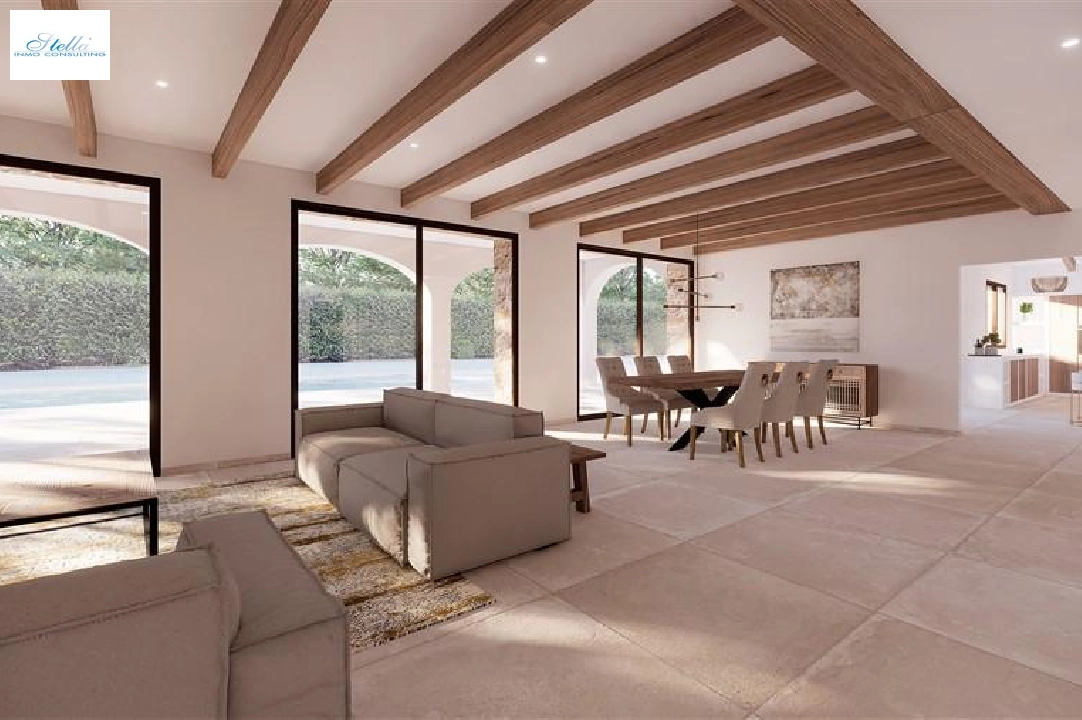 villa en Benissa en vente, construit 425 m², terrain 10000 m², 4 chambre, 4 salle de bains, piscina, ref.: COB-3292-2