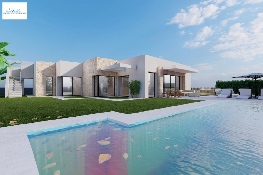 villa en Benissa(La Fustera) en vente, construit 185 m², aire acondicionado, terrain 1001 m², 4 chambre, 3 salle de bains, ref.: BP-6362BEN-1
