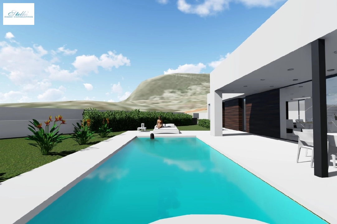 villa en Calpe(La Canuta) en vente, construit 265 m², aire acondicionado, terrain 2760 m², 4 chambre, 3 salle de bains, ref.: BP-6365CAL-4