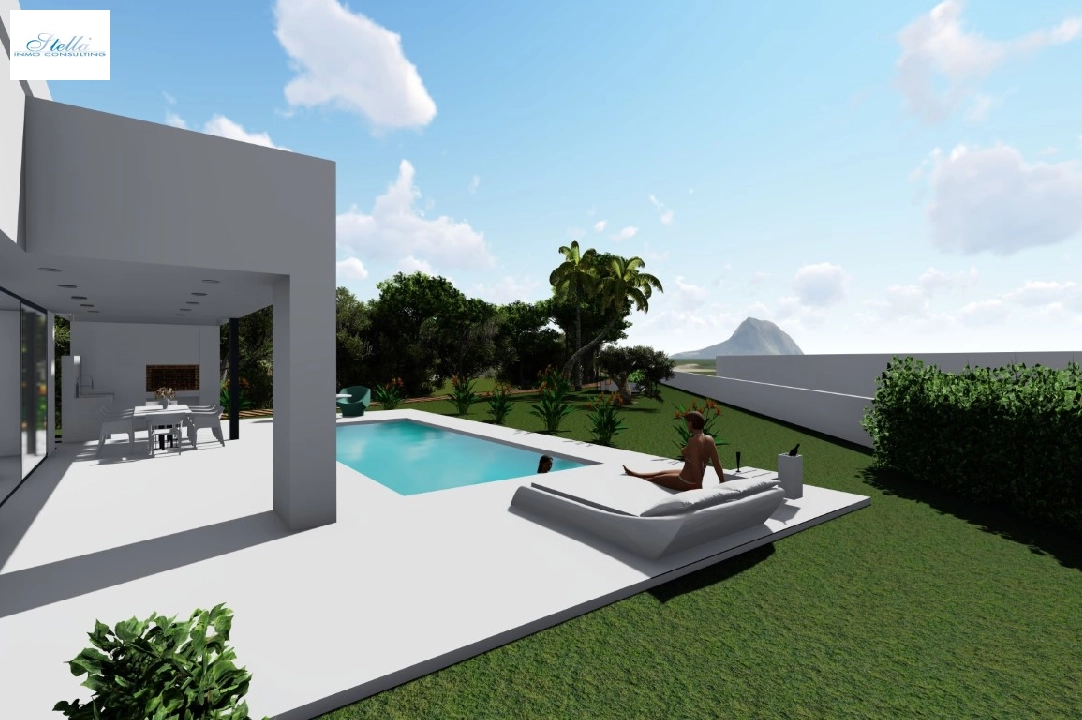 villa en Calpe(La Canuta) en vente, construit 265 m², aire acondicionado, terrain 2760 m², 4 chambre, 3 salle de bains, ref.: BP-6365CAL-6