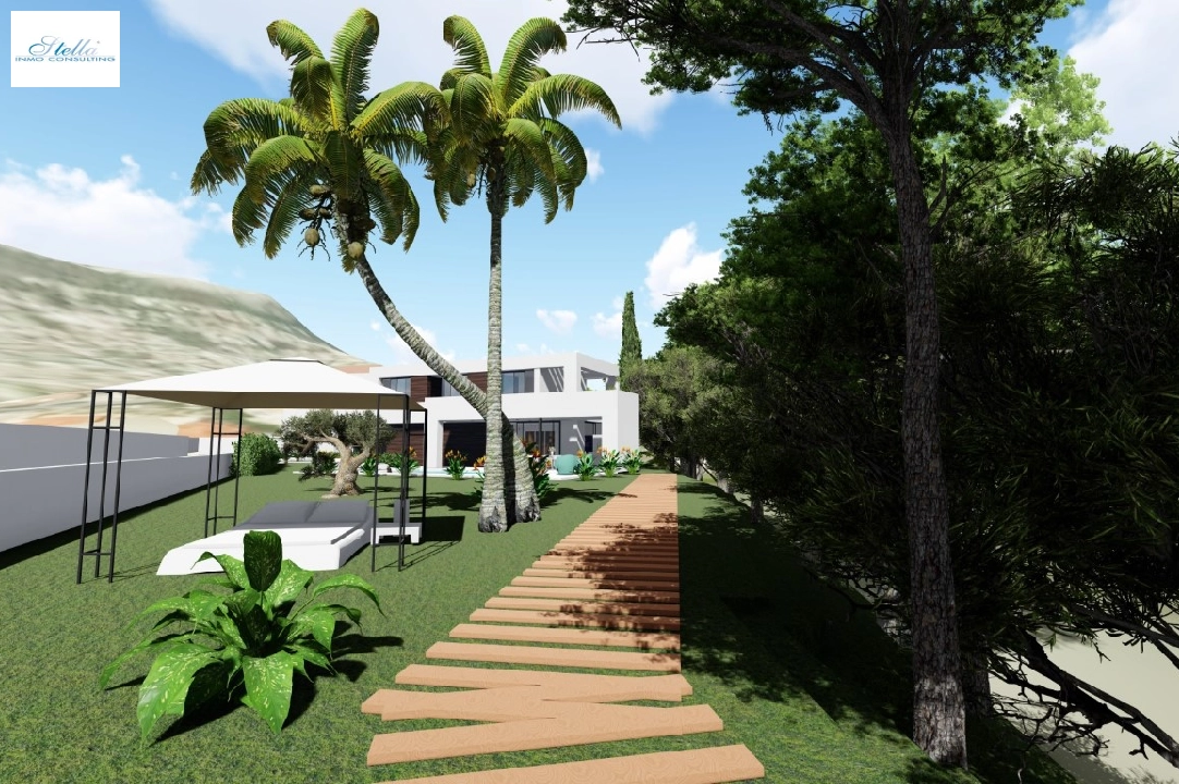 villa en Calpe(La Canuta) en vente, construit 265 m², aire acondicionado, terrain 2760 m², 4 chambre, 3 salle de bains, ref.: BP-6365CAL-9