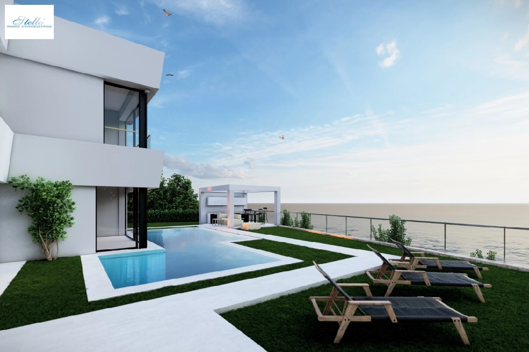 villa en Moraira(Benimeit) en vente, construit 430 m², aire acondicionado, terrain 969 m², 4 chambre, 3 salle de bains, ref.: BP-6367MOR-4