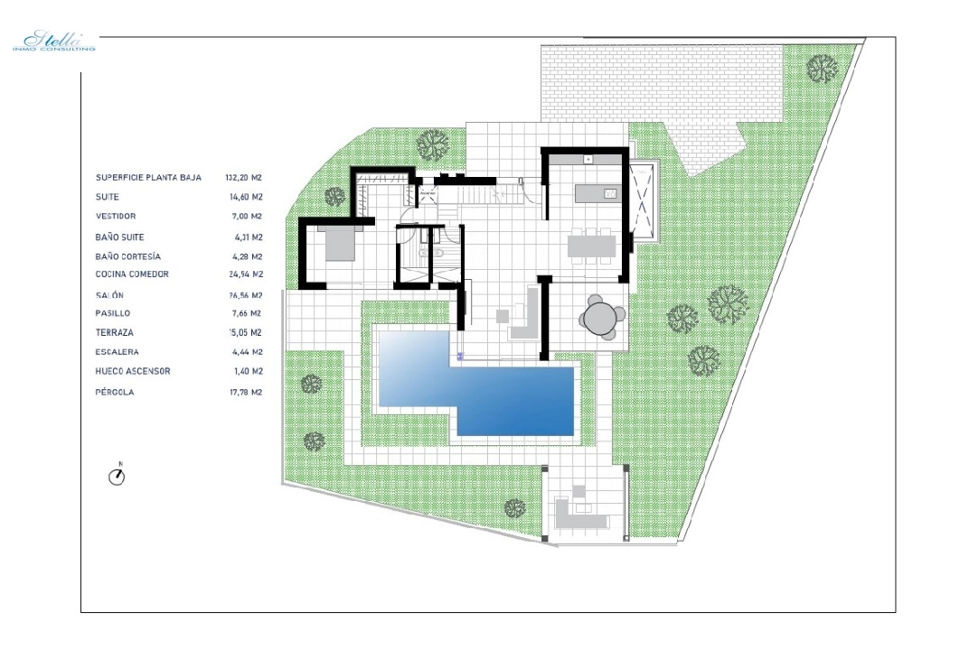 villa en Moraira(Benimeit) en vente, construit 430 m², aire acondicionado, terrain 969 m², 4 chambre, 3 salle de bains, ref.: BP-6367MOR-9