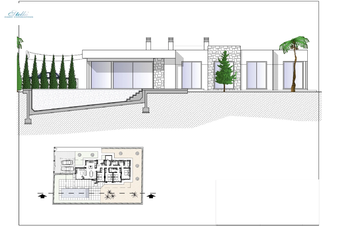 villa en Calpe en vente, construit 192 m², aire acondicionado, terrain 800 m², 4 chambre, 3 salle de bains, piscina, ref.: BI-CA.H-442-6