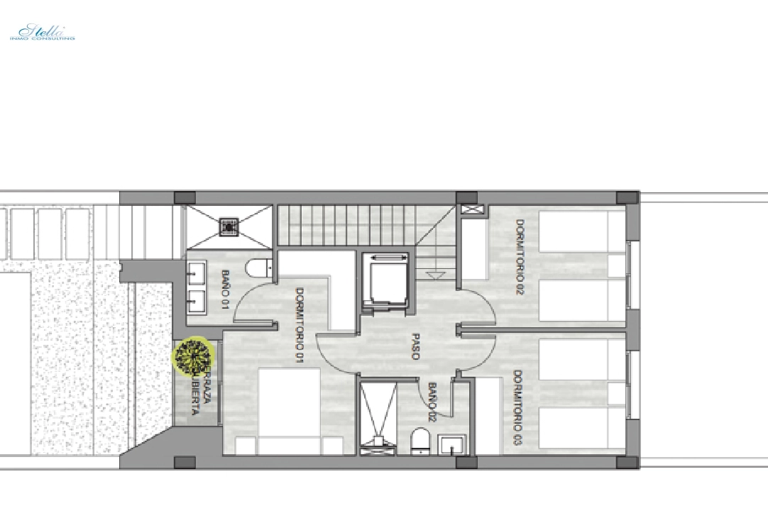 adosado en Gata de Gorgos(Centre) en vente, construit 193 m², aire acondicionado, terrain 110 m², 3 chambre, 2 salle de bains, ref.: BP-4175GAT-10