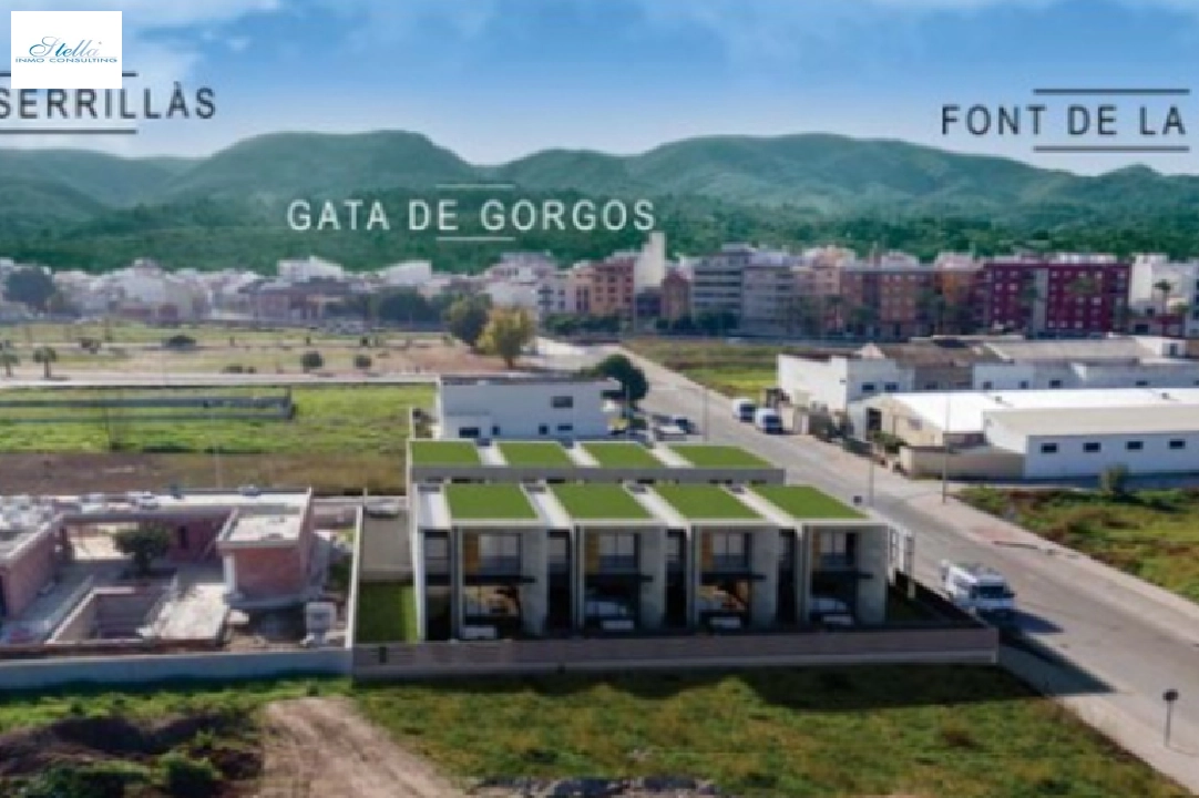 adosado en Gata de Gorgos(Centre) en vente, construit 193 m², aire acondicionado, terrain 110 m², 3 chambre, 2 salle de bains, ref.: BP-4175GAT-5