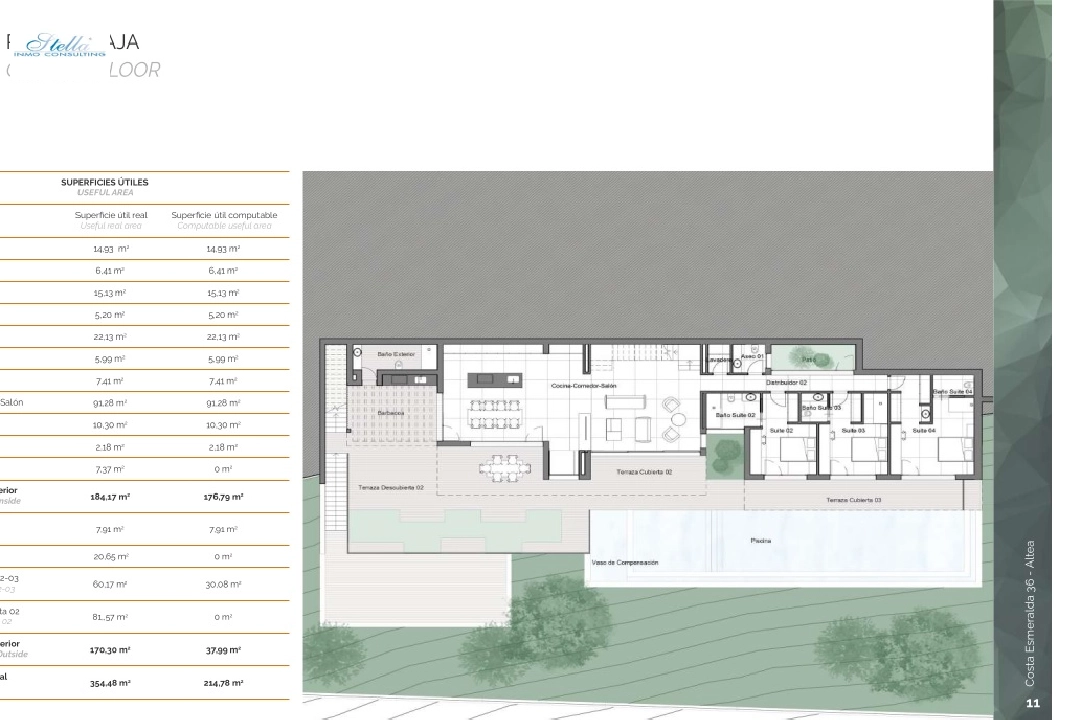 villa en Altea(La Vella) en vente, construit 470 m², aire acondicionado, terrain 1143 m², 4 chambre, 4 salle de bains, ref.: BP-6378ALT-6