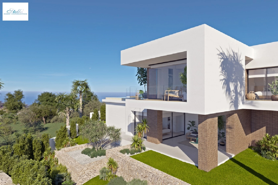 villa en Benitachell(Cumbre del Sol) en vente, construit 615 m², aire acondicionado, terrain 951 m², 3 chambre, 4 salle de bains, ref.: BP-4178BELL-1