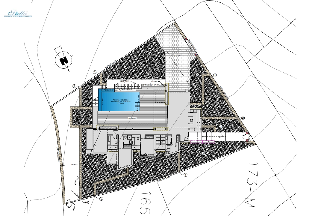 villa en Benitachell(Cumbre del Sol) en vente, construit 615 m², aire acondicionado, terrain 951 m², 3 chambre, 4 salle de bains, ref.: BP-4178BELL-11