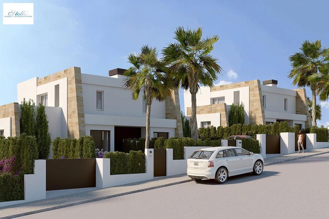 casa duplex en Algorfa en vente, construit 167 m², estado nuevo, aire acondicionado, terrain 210 m², 3 chambre, 2 salle de bains, piscina, ref.: HA-ARN-112-D01-1