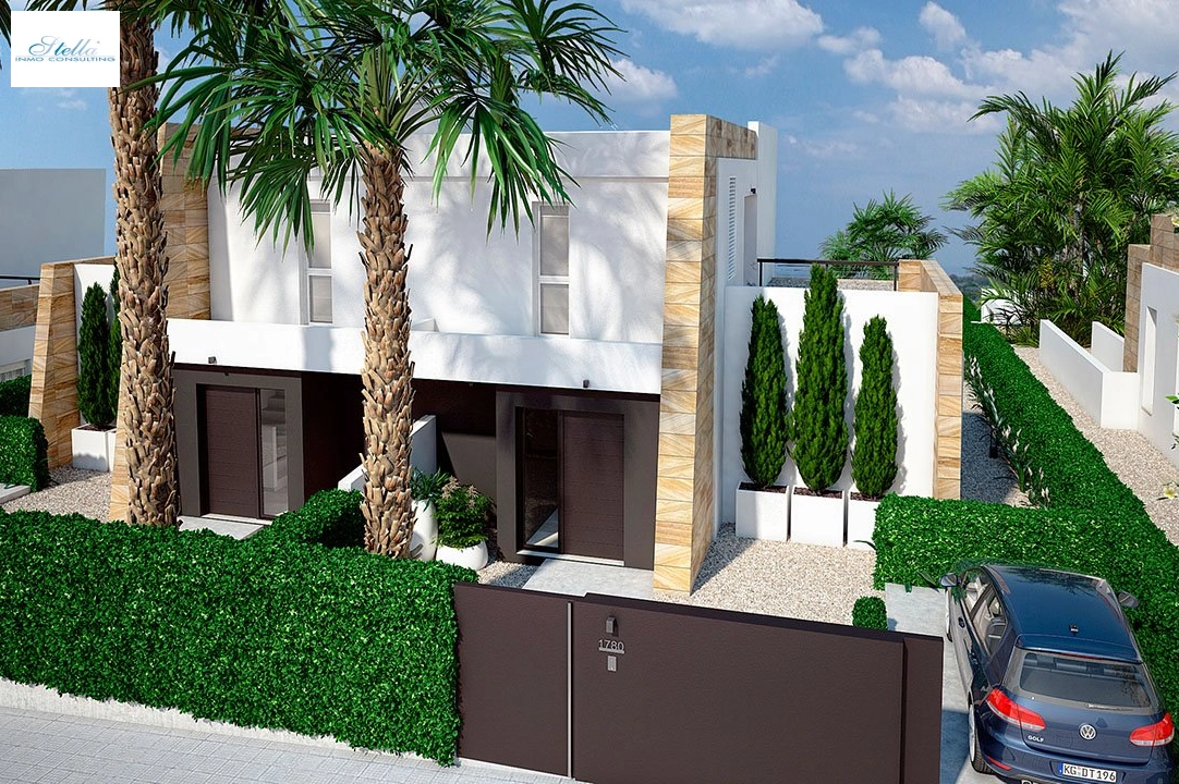 casa duplex en Algorfa en vente, construit 167 m², estado nuevo, aire acondicionado, terrain 210 m², 3 chambre, 2 salle de bains, piscina, ref.: HA-ARN-112-D01-2