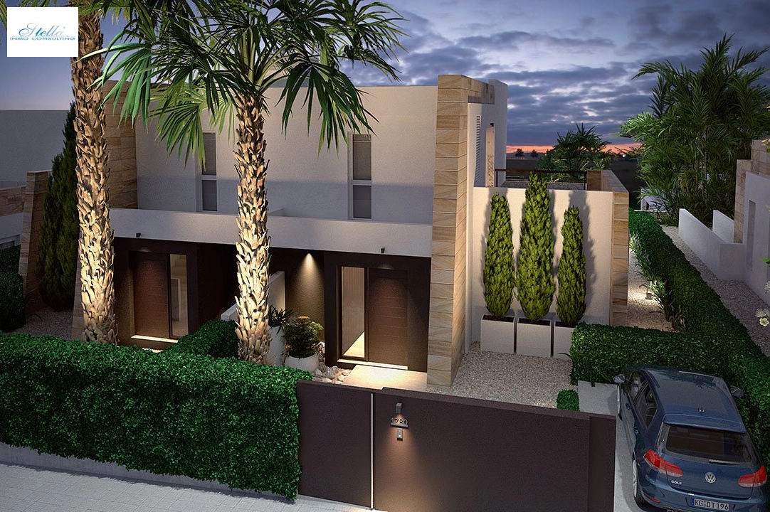 casa duplex en Algorfa en vente, construit 167 m², estado nuevo, aire acondicionado, terrain 210 m², 3 chambre, 2 salle de bains, piscina, ref.: HA-ARN-112-D01-3