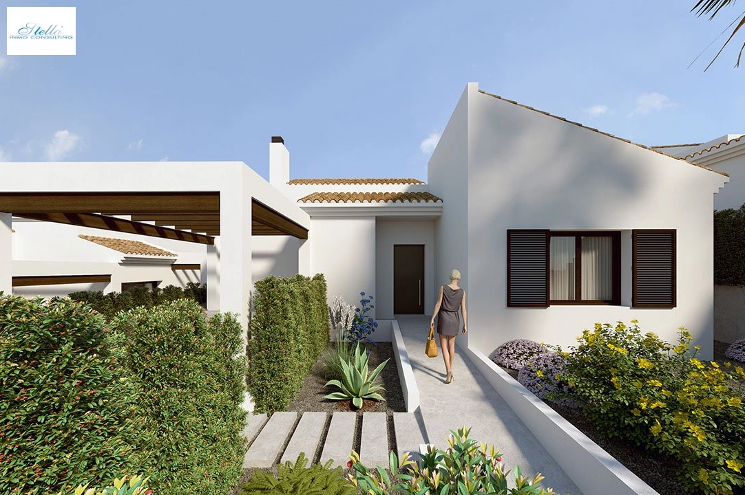 villa en Algorfa en vente, construit 205 m², estado nuevo, aire acondicionado, terrain 437 m², 3 chambre, 2 salle de bains, piscina, ref.: HA-ARN-112-E02-2