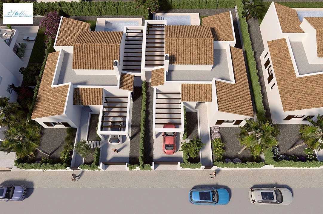 villa en Algorfa en vente, construit 205 m², estado nuevo, aire acondicionado, terrain 437 m², 3 chambre, 2 salle de bains, piscina, ref.: HA-ARN-112-E02-4