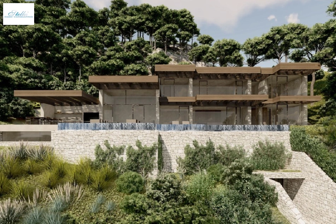 villa en Benissa(Raco de Galeno) en vente, construit 500 m², aire acondicionado, terrain 1566 m², 6 chambre, 6 salle de bains, piscina, ref.: BP-6390BEN-5