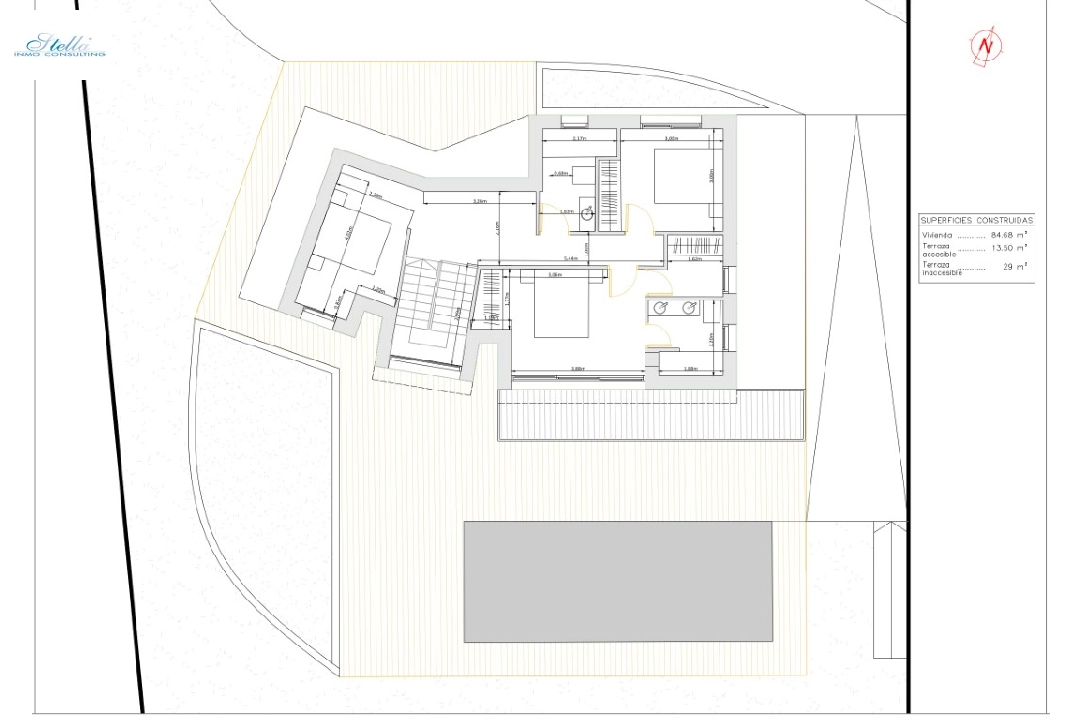 villa en Moraira(Solpark) en vente, construit 255 m², aire acondicionado, terrain 1024 m², 4 chambre, 3 salle de bains, ref.: BP-6413MOR-11