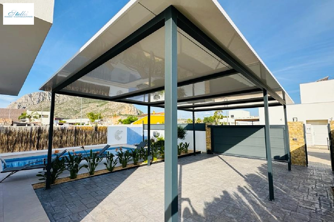 villa en El Vergel en location de vacances, construit 149 m², ano de construccion 2020, estado como nuevo, + calefaccion suelo, aire acondicionado, terrain 400 m², 3 chambre, 3 salle de bains, piscina, ref.: T-0123-19