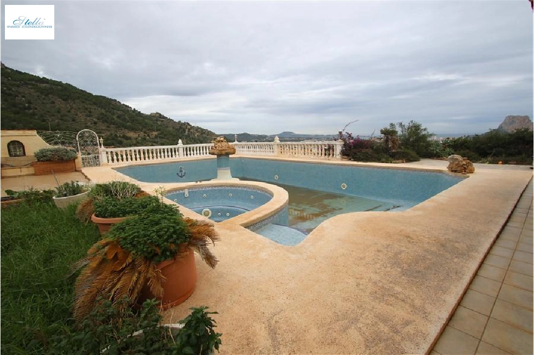 villa en Calpe en vente, construit 609 m², terrain 3102 m², 4 chambre, 4 salle de bains, piscina, ref.: COB-3330-3