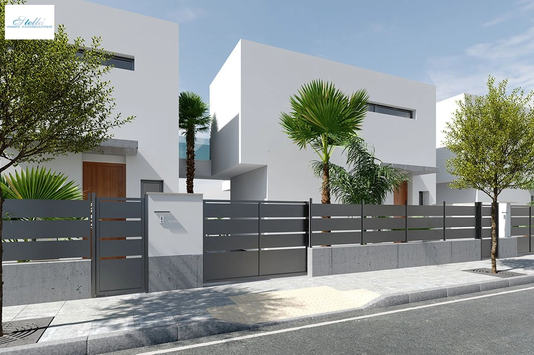villa en Los Alcazares en vente, construit 166 m², estado nuevo, terrain 180 m², 3 chambre, 2 salle de bains, piscina, ref.: HA-LAN-330-E01-2