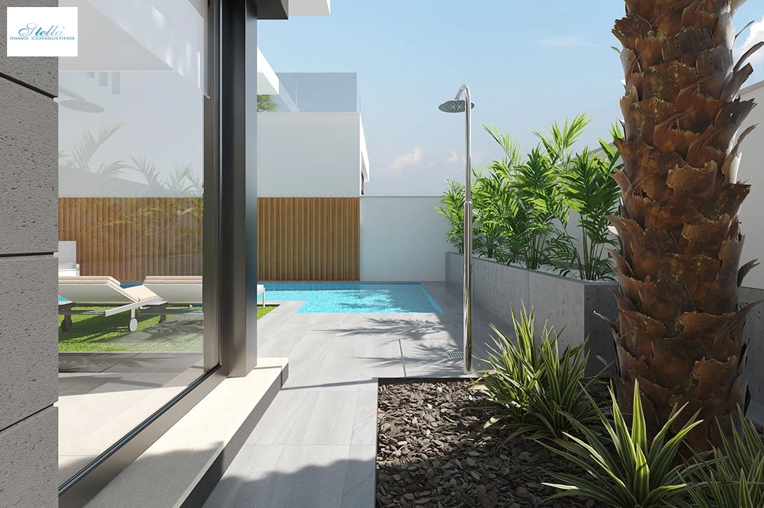 villa en Los Alcazares en vente, construit 166 m², estado nuevo, terrain 180 m², 3 chambre, 2 salle de bains, piscina, ref.: HA-LAN-330-E01-4