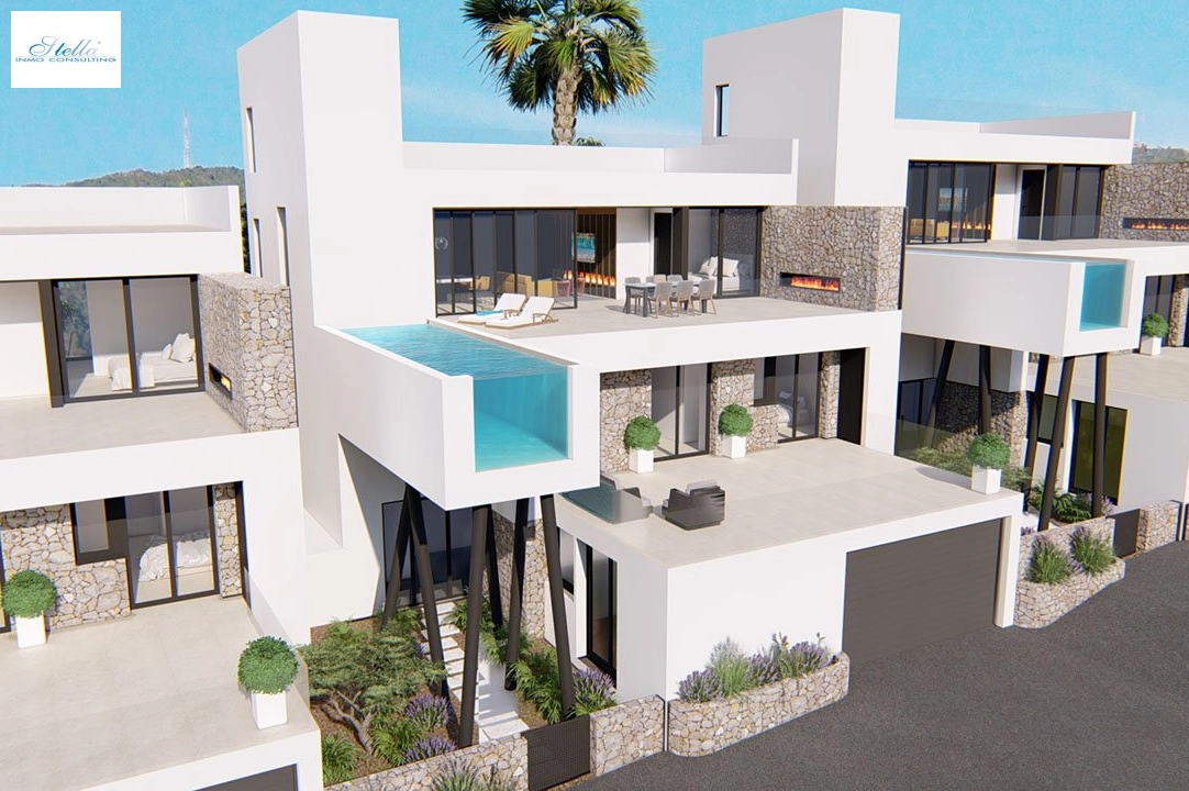villa en Rojales en vente, construit 250 m², estado nuevo, aire acondicionado, terrain 390 m², 3 chambre, 3 salle de bains, piscina, ref.: HA-RON-520-E02-10